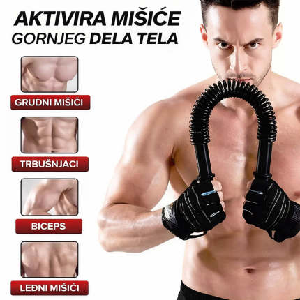 power twister 50kg — prednja strana