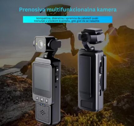 Prenosiva Kamera za Snimanje sa Stabilizacijom i WiFi Vezom - slika 2