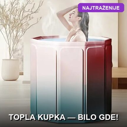 Prenosiva Sklopiva Kada sa Izolacijom za Održavanje Temperature