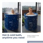 Prenosiva Sklopiva Kada sa Izolacijom za Održavanje Temperature - slika 4