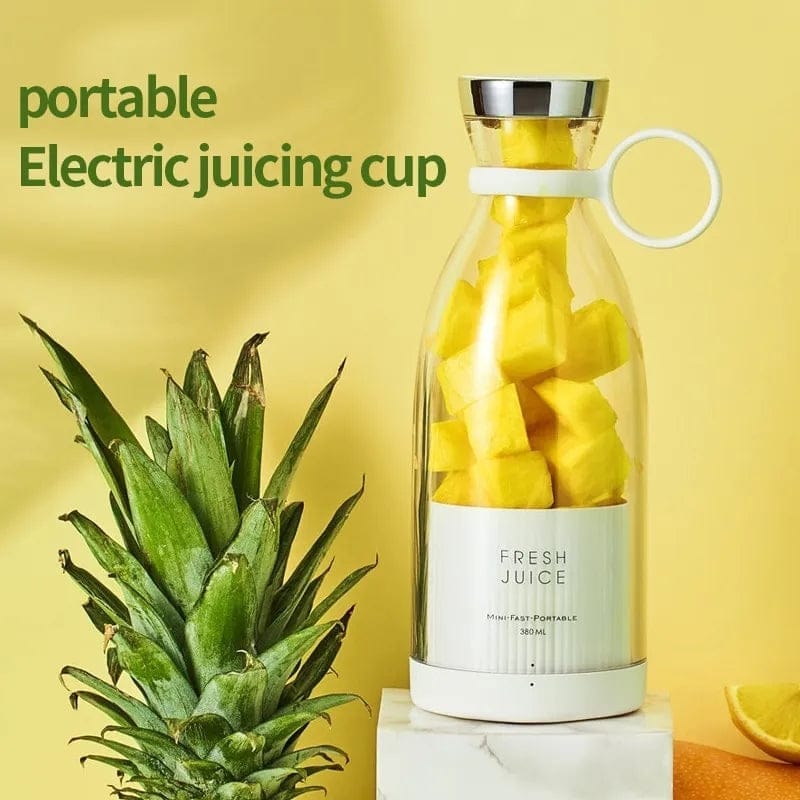 prenosivi mini blender — u upotrebi