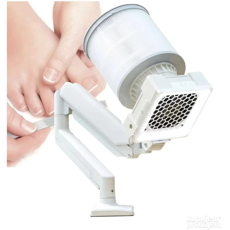 Profesionalni Aspirator za Nokte sa HEPA Filterom i LED Lampom 40W – Stoni Usisivač Prašine za Manikir i Pedikir aspirator za nokte - detalji