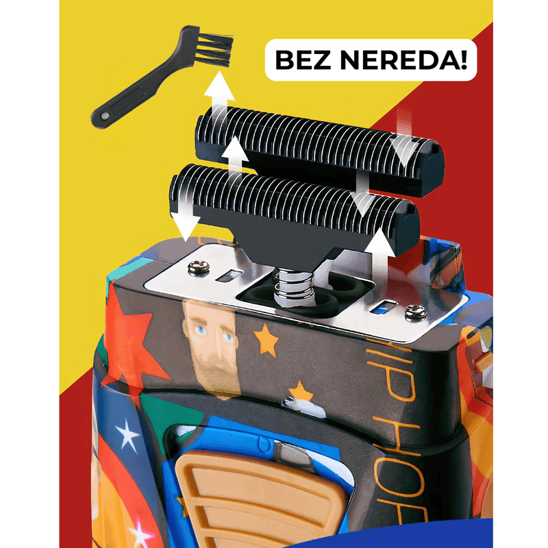 profesionalni električni brijač — detalji