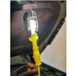 Radna LED Lampa na Kuku E27 – Prenosiva Lampa za Garažu i Radionicu - slika 4