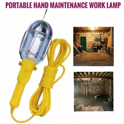Radna LED Lampa na Kuku E27 – Prenosiva Lampa za Garažu i Radionicu