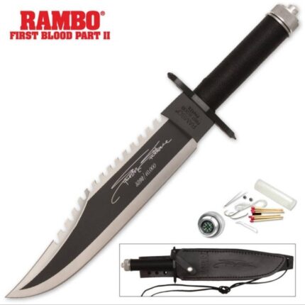 Rambo Nož First Blood 2 – Survival Nož sa Setom za Preživljavanje - slika 2