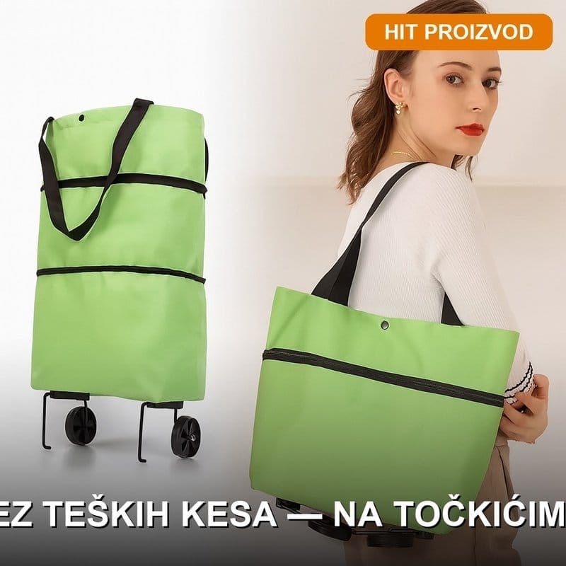 rasklopivi ceger sa točkićima rasklopivi ceger sa točkićima — prednja strana