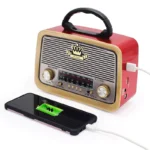 Retro Radio Bluetooth Zvučnik sa FM, USB, SD i MP3 – Cmik MK-111BT