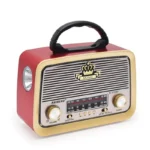 Retro Radio Bluetooth Zvučnik sa FM, USB, SD i MP3 – Cmik MK-111BT - slika 3