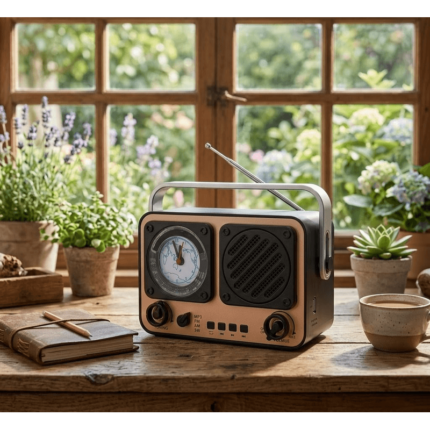 retro radio bluetooth — pakovanje