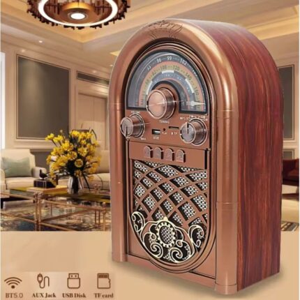 retro radio bluetooth — pakovanje