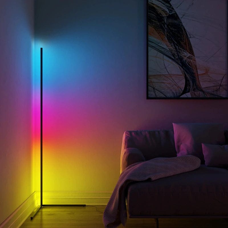 RGB ugaona lampa sa 300 efekata boja i daljinskim upravljacem