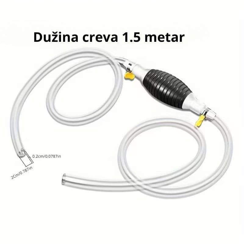 Detalj pumpice — jednostavno stiskanje Detalj ručne pumpice za pretakanje — jednostavno stiskanje pokreće protok tečnosti