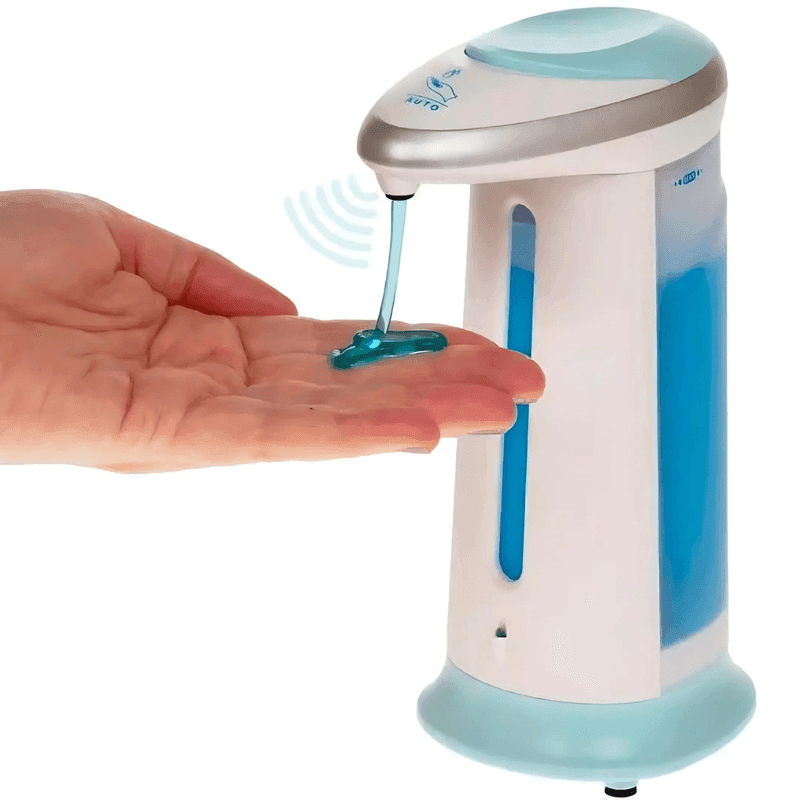 senzorski dispenzer za sapun senzorski dispenzer za sapun — u upotrebi