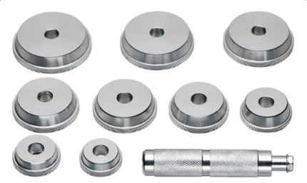 Set Drajvera za Ugradnju Ležaja i Brtvi – 10-delni Aluminijumski Set - slika 2
