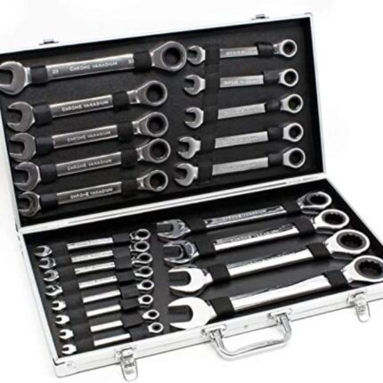 Profesionalni Set Kombinovanih Ključeva 6-32mm – 22 Komada u Koferu