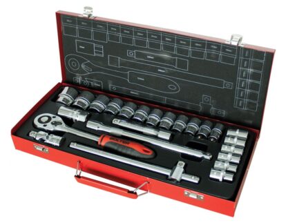 CR-V Set Nasadnih Ključeva 1/2″ – 24 Komada - slika 2