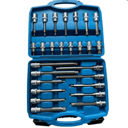 Set Nasadnih Ključeva – 26 Komada, Tri Dužine (55 / 100 / 200 mm)