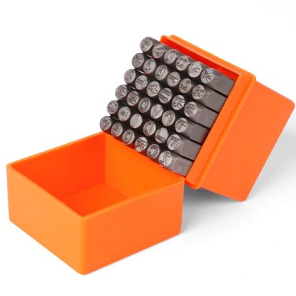 Set Slova i Brojeva za Graviranje 6mm – 36 Komada (A–Z, 0–9) - slika 2