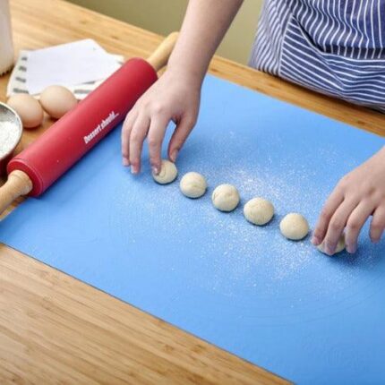 BakeMaster Silikonska Podloga Za Testo – Multifunkcionalna Non-Stick Prostirka - slika 2