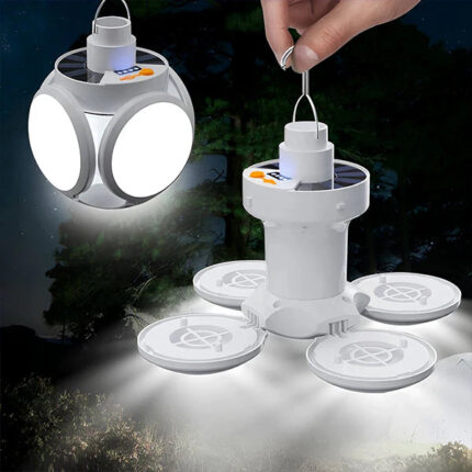 Sklopiva Solarna Lampa – Jako Osvetljenje Bez Struje - slika 2