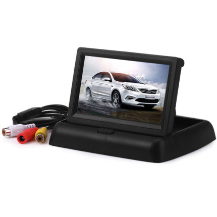 Sklopivi Monitor za Auto 4.3" — Ekran za Parking Kameru - slika 2