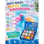 šumeće kugle za kupanje – u upotrebi