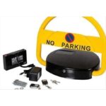 Solarna Parking Barijera na Daljinski — Punjiva, IP65 zaštita - u upotrebi