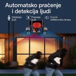 Solarna PTZ Kamera sa Tri Sočiva 4G 25Mpix – Bežični Nadzor 24/7 - slika 3