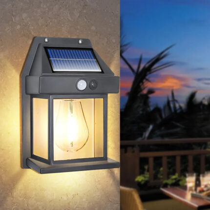 Solarna Zidna Lampa Sa Senzorom Pokreta BK-888 – 600LM, 120°