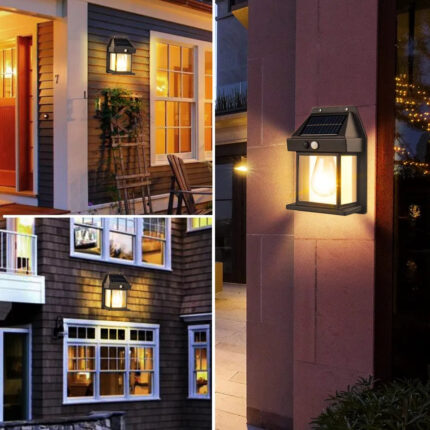 Solarna Zidna Lampa Sa Senzorom Pokreta BK-888 – 600LM, 120° - slika 2