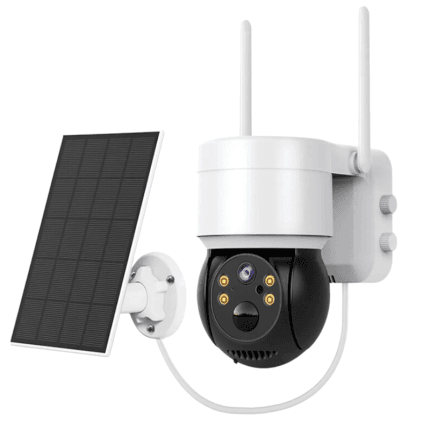 solarna rotirajuca wi-fi kamera - prednja strana