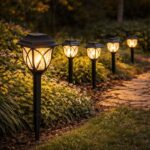 Solarne baštenske LED lampe za dvorište – set od 6 komada - slika 3
