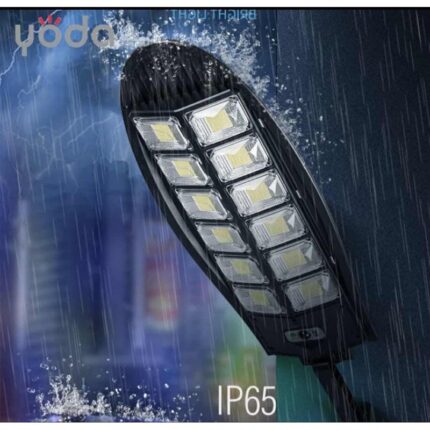 Stubni Solarni Reflektor 150W – Vodootporan IP65 sa Daljinskim Upravljačem - slika 2