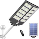Solarni Ulični Reflektor 1200W – LED Svetlo sa Daljinskim i IP67 Zaštitom
