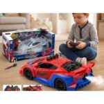 Spiderman Auto na Daljinsko Upravljanje sa Dim Efektom – RC Auto za Decu - slika 2
