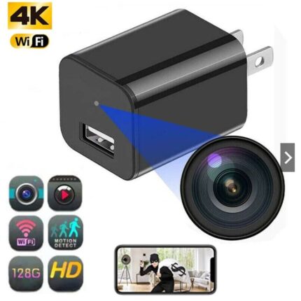 Špijunska Kamera WiFi u Obliku USB Punjača – 1080P Nadzor