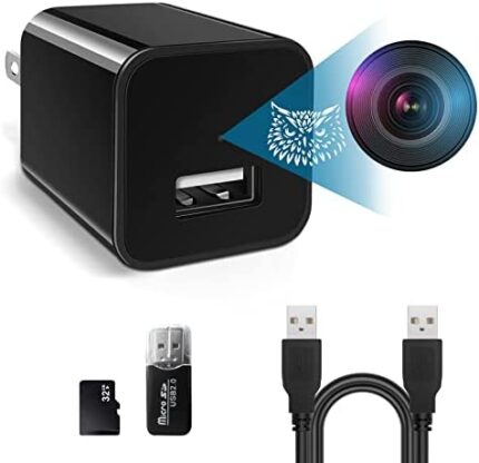 Špijunska Kamera WiFi u Obliku USB Punjača – 1080P Nadzor - slika 2