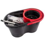 Spin Mop sa rotirajućom glavom PROFF Black — čišćenje bez saginjanja - slika 4