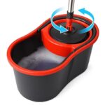 Spin Mop sa rotirajućom glavom PROFF Black — čišćenje bez saginjanja - slika 3