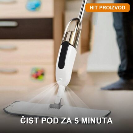 Spray Mop - Džoger za pod sa raspršivačem i mikrofiber krpom
