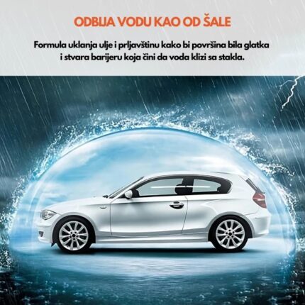 Sredstvo za čišćenje i zaštitu stakla automobila sa sunđerom 120ml