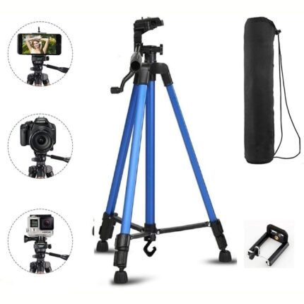 Stativ Tripod 3366 – Podesivi Aluminijumski Stalak za Fotoaparat i Telefon - slika 2