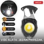 Švajcarski privezak — multifunkcionalni alat sa COB lampom