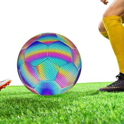 Hologramska Svetleća Fudbalska Lopta FLASHBALL — Holografski Efekat - slika 2