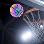 Svetleća Košarkaška Lopta FLASHBALL – Hologramska Koža za Igru Danju i Noću - slika 2