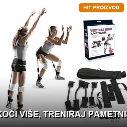 Trake za vežbanje skokova Jump Trainer — elastične trake za povećanje visine skoka
