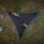 Trougaona Viseća Mreža za Kampovanje – Ležaljka za 3 Osobe