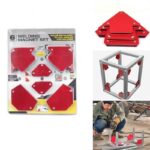 Ugaoni Magneti za Zavarivanje – Set od 6 Komada, Uglovi 45°/90°/135°