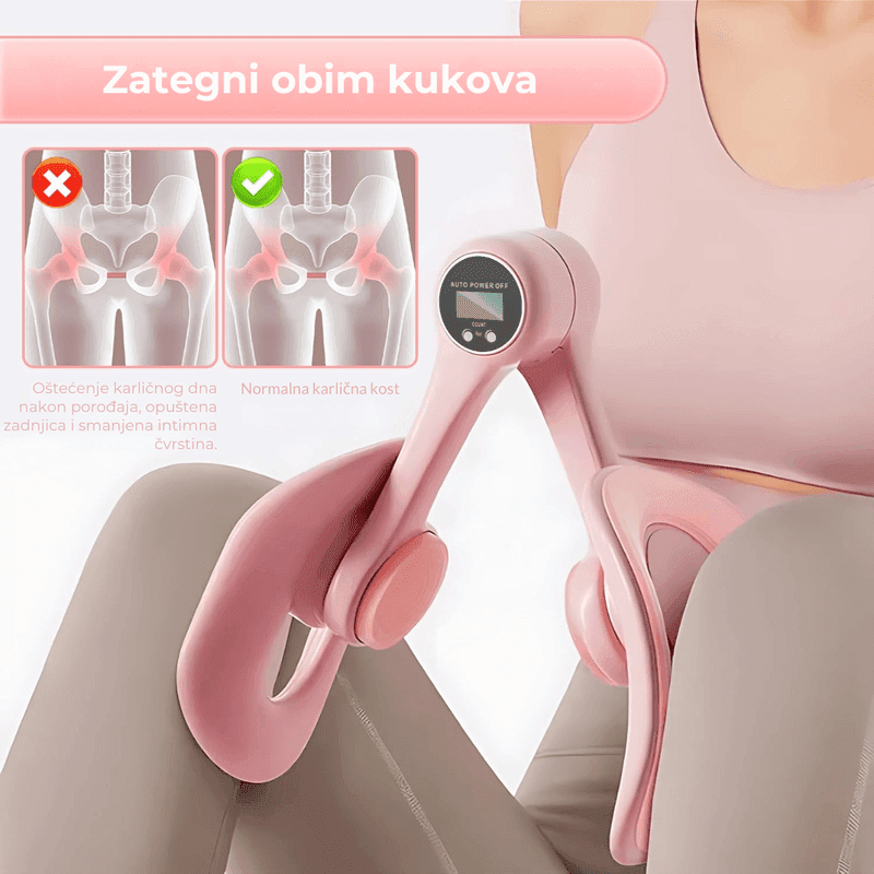 uređaj za jačanje karličnog dna uređaj za jačanje karličnog dna — u upotrebi